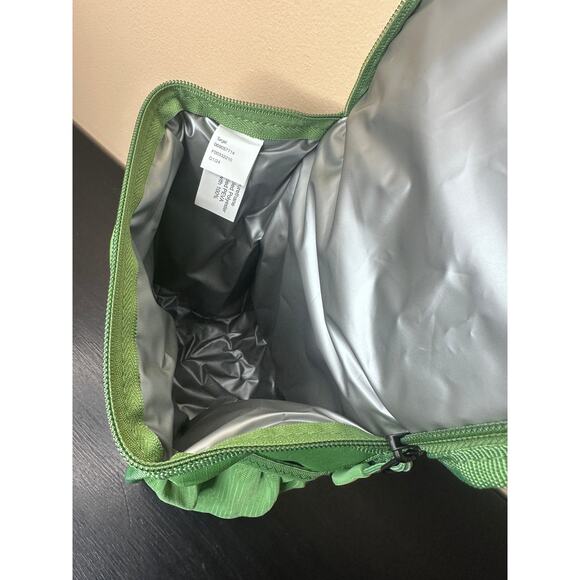 Embark Green Upright Zipper Close Lunch Bag New - Picture 7 of 12